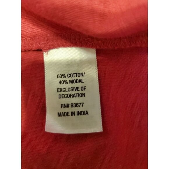 Ana Sleeveless  Medium Pink Cotton Modal Blend - Picture 5 of 6